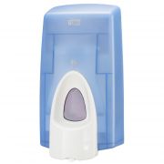 Диспенсер пластиковый для мыла-пены Tork Wave S34, картриджный, синий, 470210